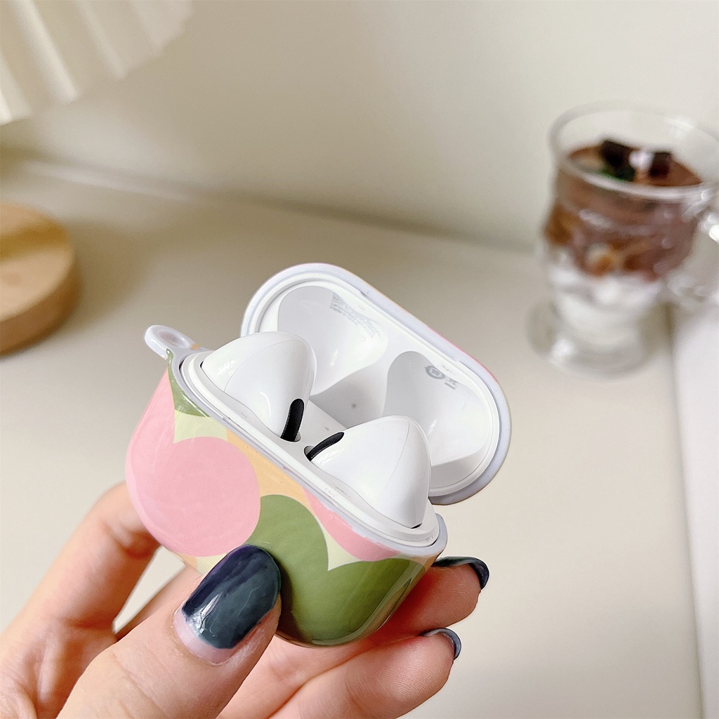 Vỏ Bảo Vệ Hộp Sạc Tai Nghe Bluetooth Không Dây Lenovo Thinkplus LP40 pro / LP40 S Họa Tiết Hoa / Gấu Dễ Thương