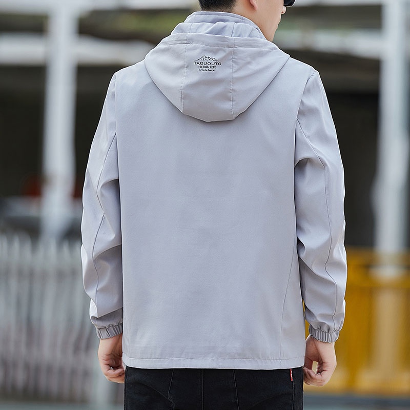 Áo Khoác Bóng Chày Màu Trơn Thời Trang Cho Nam