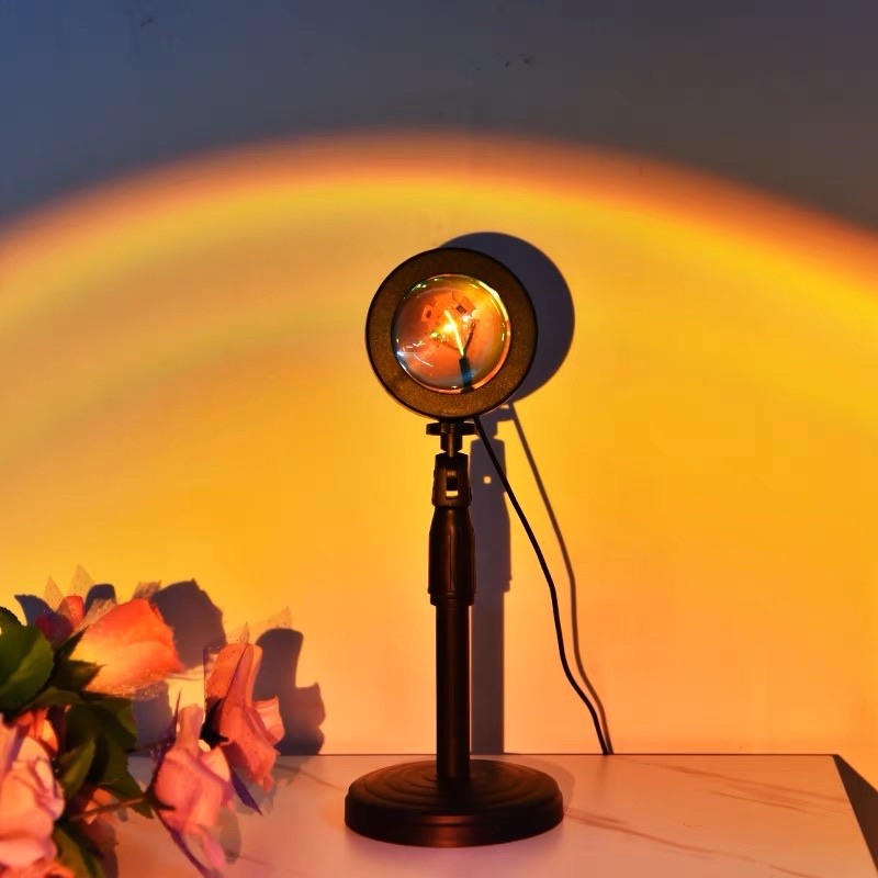 Đèn sunset Tiktok 16 màu mix hoàng hôn HD019