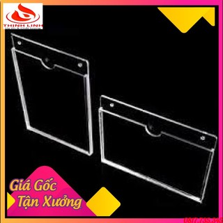 Kệ Mica treo tường kích thước A4