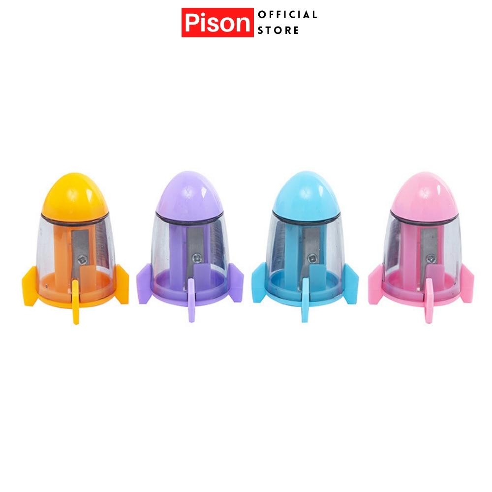 Gọt bút chì hình Tàu vũ trụ Pison dễ thương có thể tháo rời, chuốt chì cao cấp – GBC003 – 1 cái
