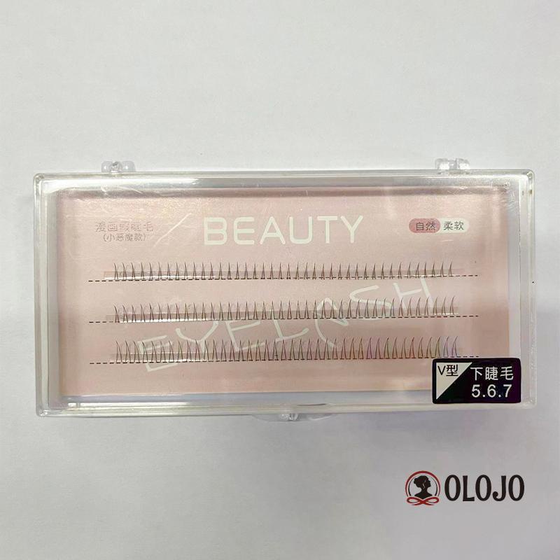 Lông Mi Giả Hình Chữ V Dễ Dàng Uốn Cong Tự Nhiên