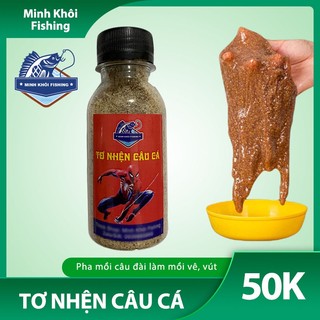 Bột tơ nhện làm mồi câu đài