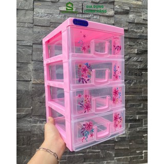 Tủ nhựa mini duy tân tomi s 3 - 4 - 5 tầng nhiều màu
