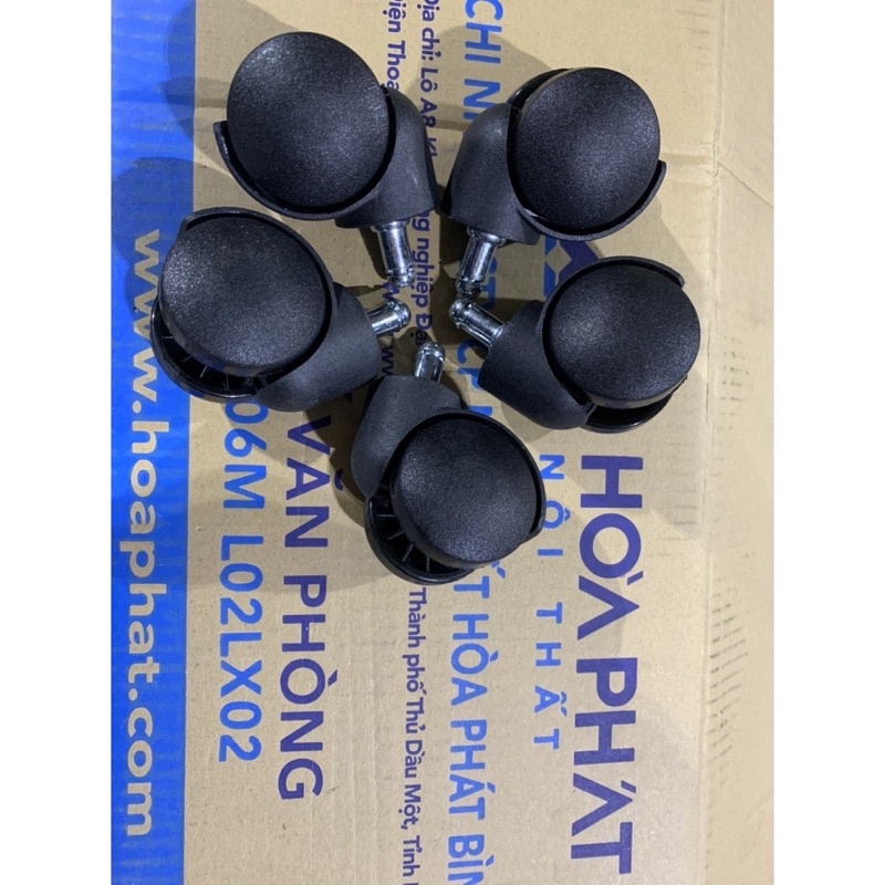 Bánh xe ghế xoay Hoà phát lắp được cho tất cả các dòng ghế xoay trên hị trường.