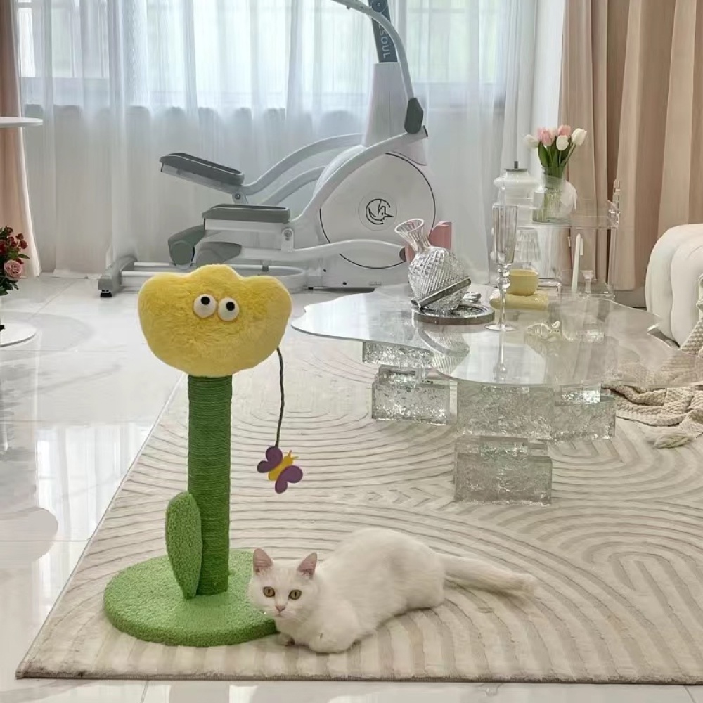 Cây cào móng cho mèo hoa tulip BECHON CM289