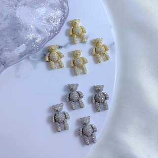 charm gấu Cao cấp xoay được không vướng víu