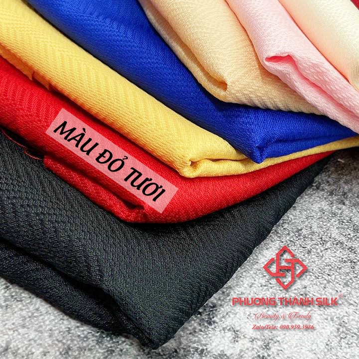 Vải Taffeta Gấm, Gấm Xương Cá Chất Đẹp Dày Dặn,May áo Vest ,Áo Dài, May Đầm Thời Trang,chân váy kiểu PHƯƠNG THÀNH SILK