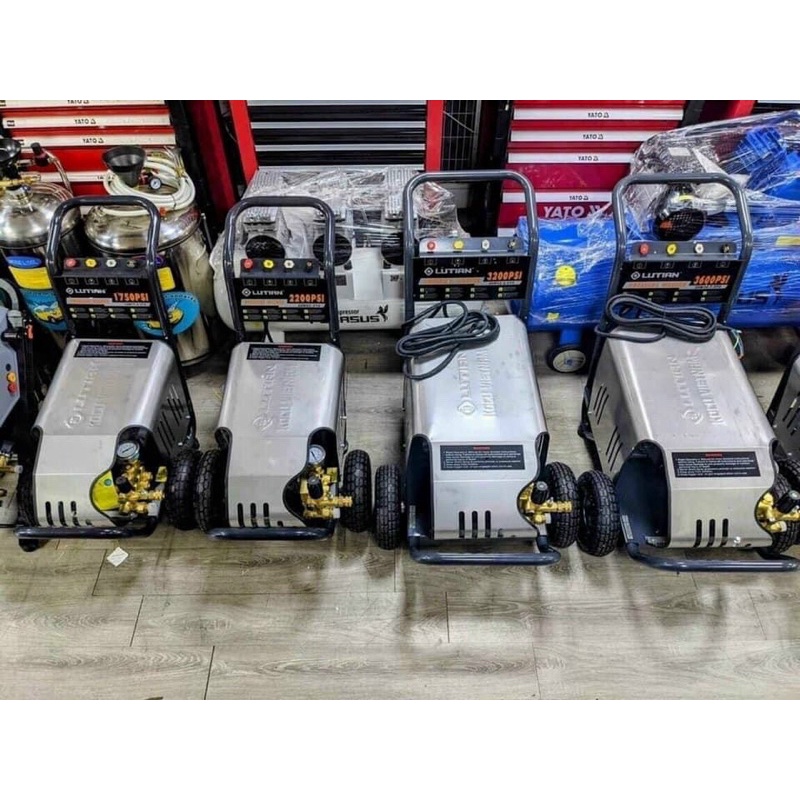 Máy rửa xe cao áp Lutian 3kw 2200PSI điện 1 pha
