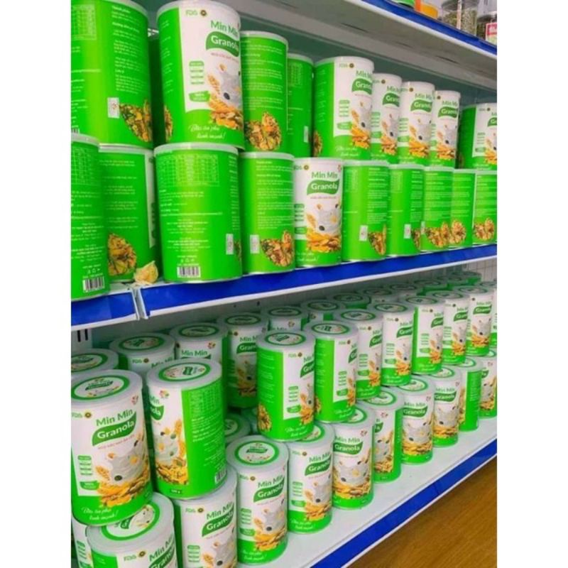 NGŨ CỐC MIN MIN Granola 29 loại hạt ăn liền