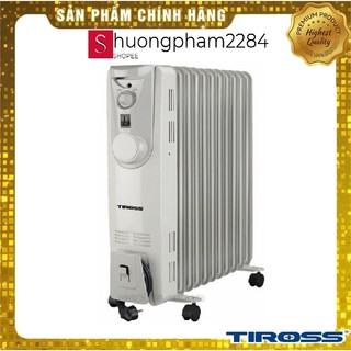 Máy sưởi dầu 11 thanh Tiross TS924 - Hàng chính hãng