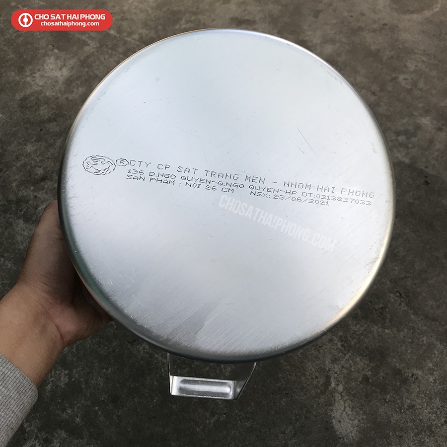 Nồi nhôm Hải Phòng chính hãng - Chợ Sắt Hải Phòng Online