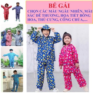 ÁO MƯA BỘ TRẺ EM