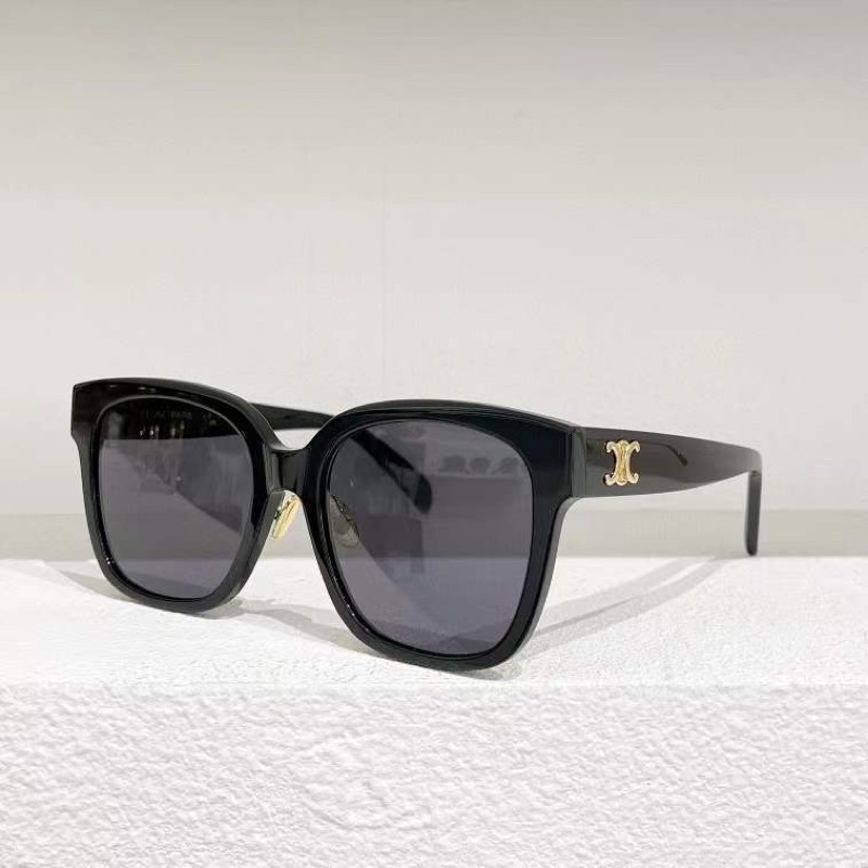 Kính Hiệu vuông Dáng olvan Bầu celi CL hot màu đen-trắng phong cách ullzzang Hip hop 2023