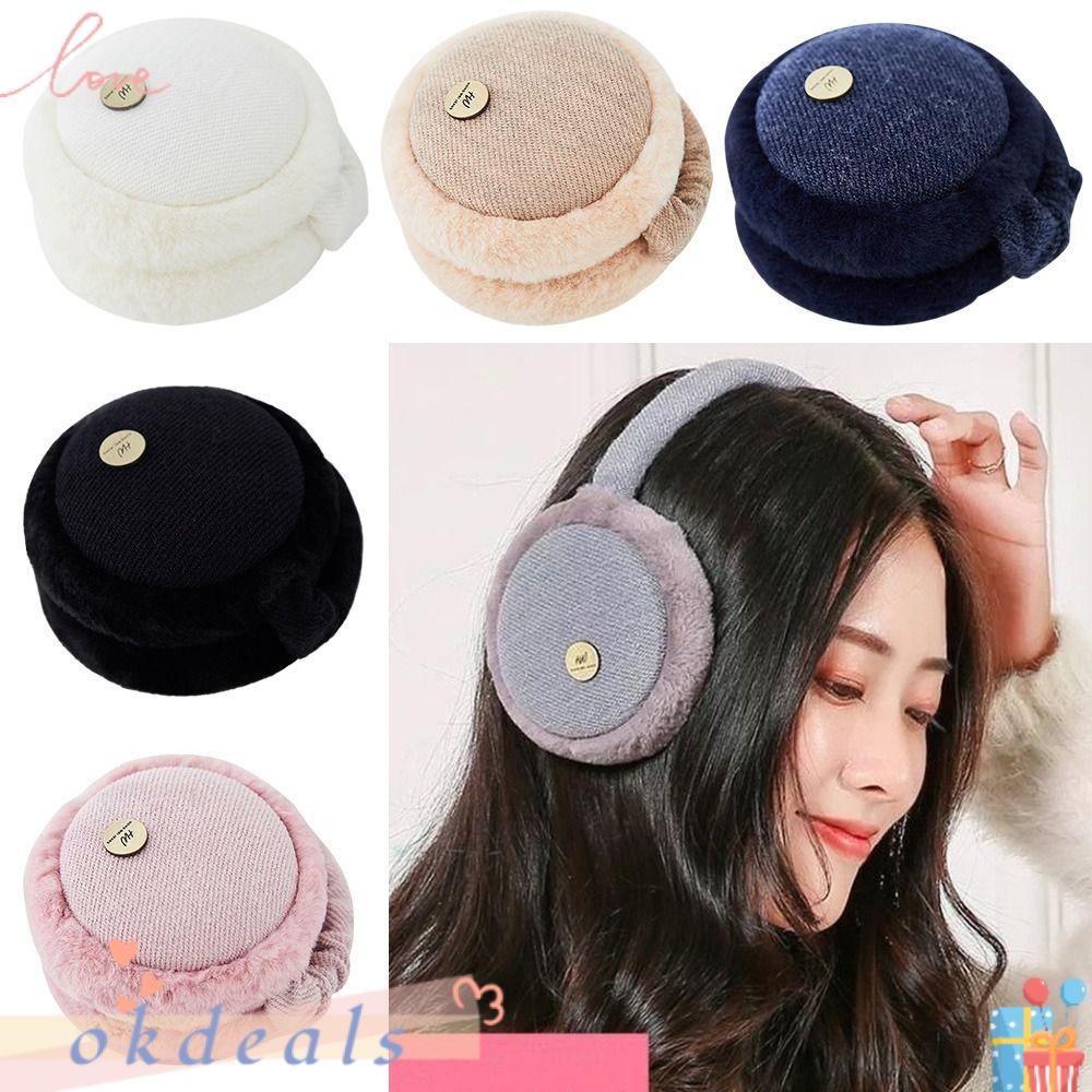 Bông Chụp Tai Giữ Ấm Mùa Đông Thiết Kế Gấp Gọn Dành Cho Nam Và Nữ