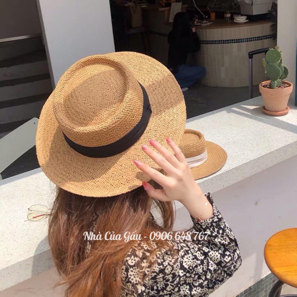 Nón cói phớt panama đẹp đỉnh cao để check in đi chơi