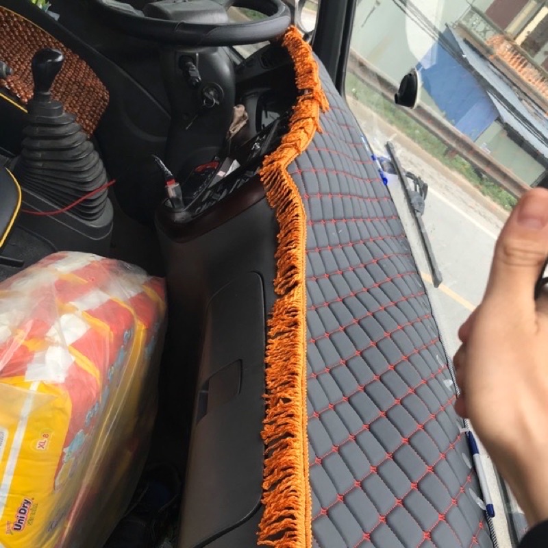 Thảm taplo huyndai 3.5 tấn HD99 HD99 HD800 HHD650 HD500 - dcar86 xưởng sản xuất thảm taplo xe tải xe con