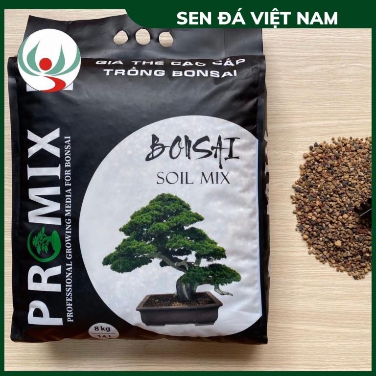 Giá Thể Soil Mix Trồng Bonsai Chuyên Dụng, Đất Trồng Sen Đá Trộn Sẵn Akadama, Pumic, Lava Đen Đỏ Nhập Khẩu Nhật Bản