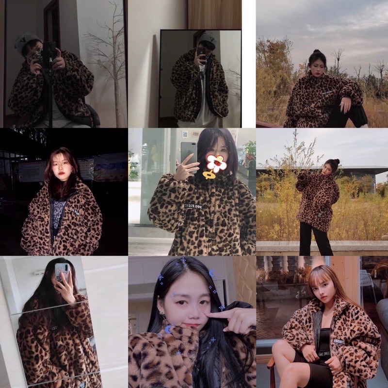 Áo khoác lông báo ulzzang 2022 hot trend đệm bông dày dặn KÈM 4 ẢNH THẬT CUỐI