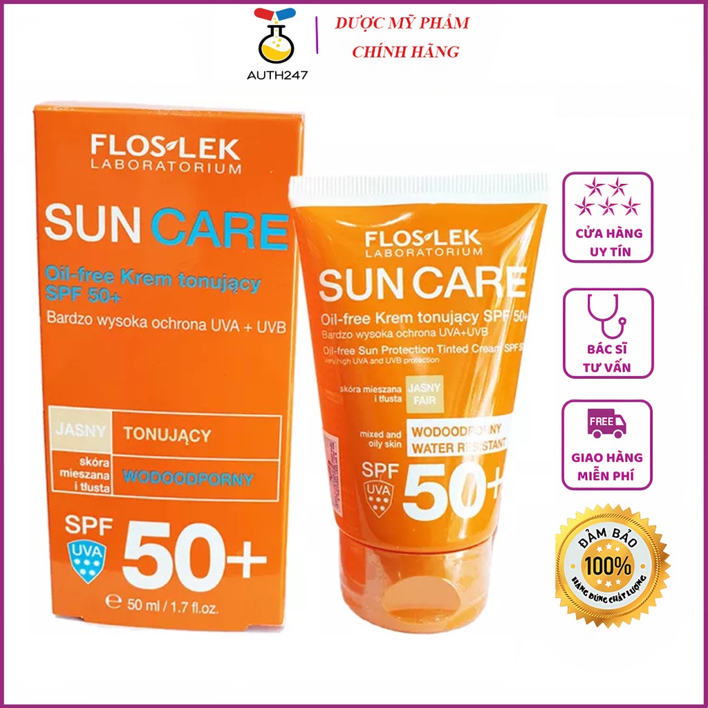 Kem Chống Nắng Flos-lekk Sun Care Oil-Free