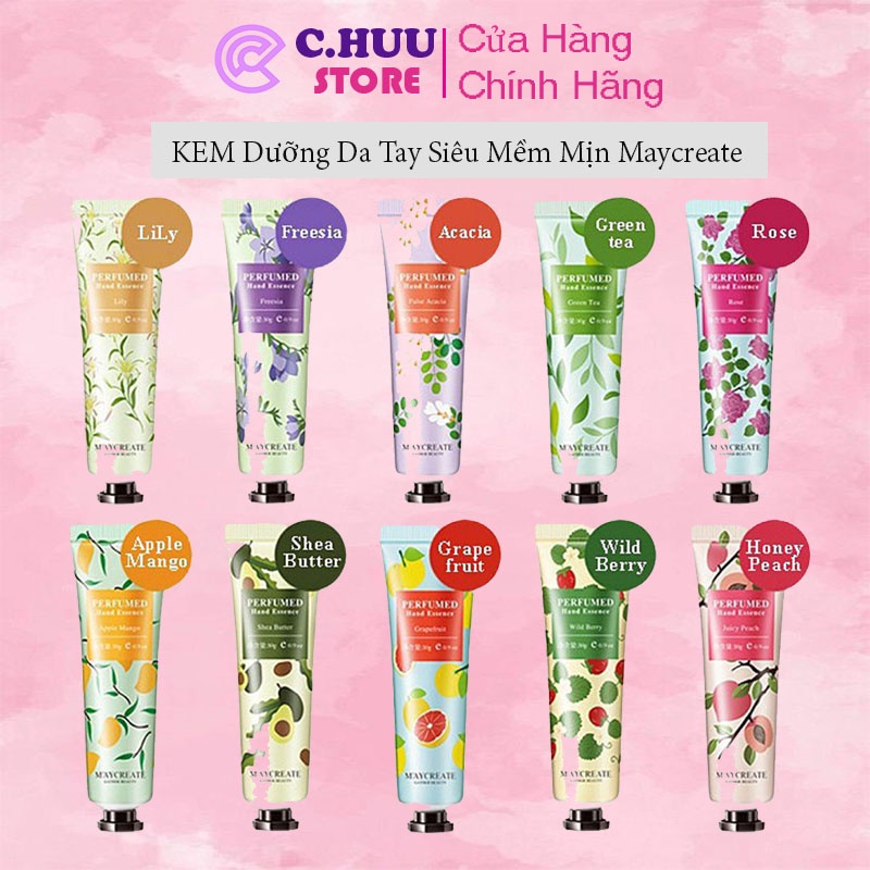 KEM Dưỡng Da Tay Siêu Mềm Mịn Maycreate