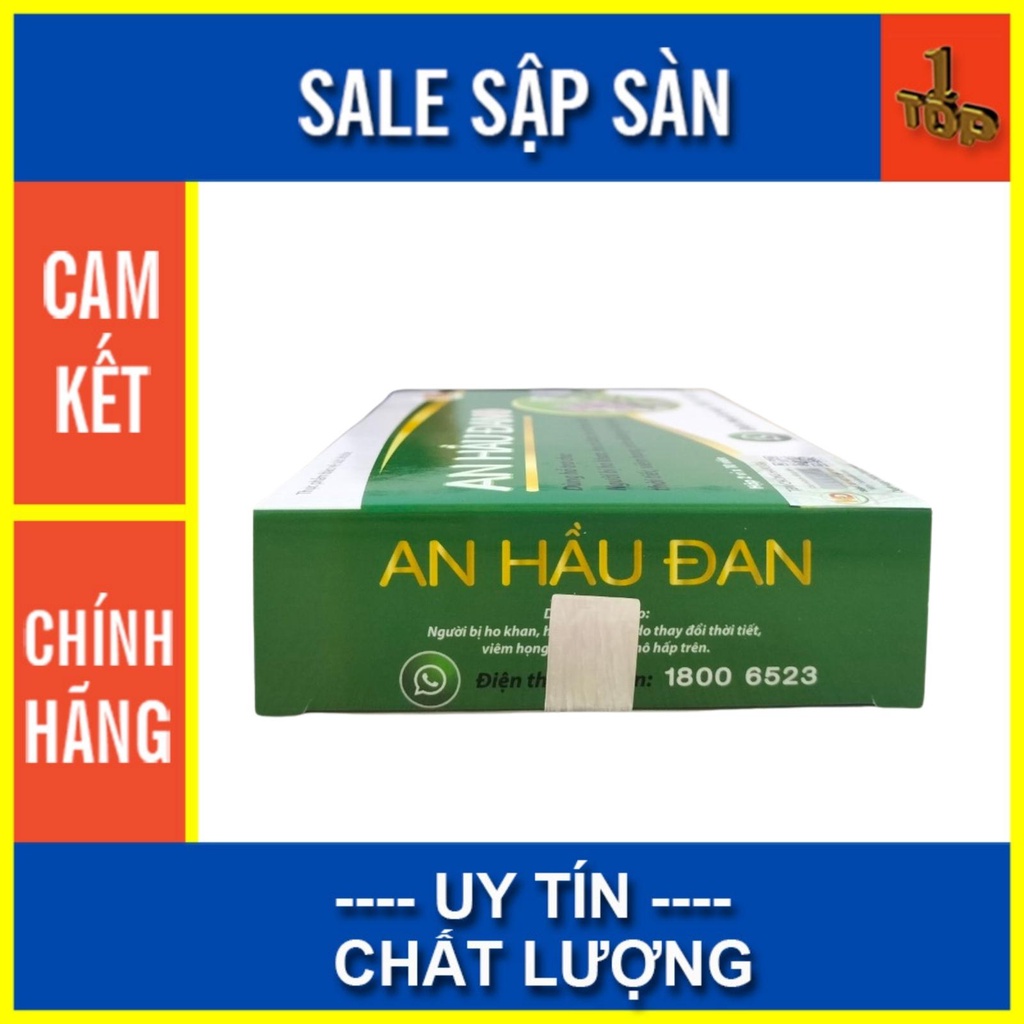 Viên Ngậm AN HẦU ĐAN Hộp 20 viên  MUA 6 TẶNG 1