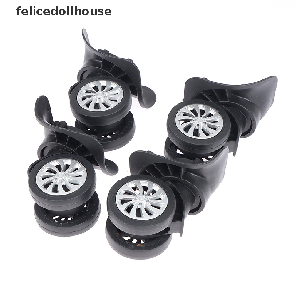 Bộ 4 Bánh Xe Xoay 360 Độ Chuyên Dụng Cho Vali Kéo
