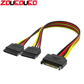 Cáp ChuyểN ĐổI Ổ CứNg SATA 15pin Sang 2X SATA 15pin