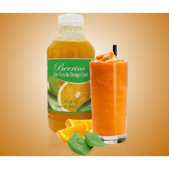 Mứt Sinh Tố Berino Đủ Hương chai 1lit | Sinh Tố Berino Việt Quất, Đào, Dâu, Kiwi, Chanh Leo, Phúc Bồn Tử