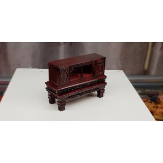Mô hình bộ tủ chè cổ trang trí tiểu cảnh kiến trúc