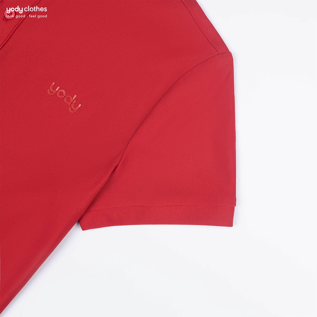 Áo thun polo nam YODY vải cotton cao cấp thoáng mát thoải mái APM5421