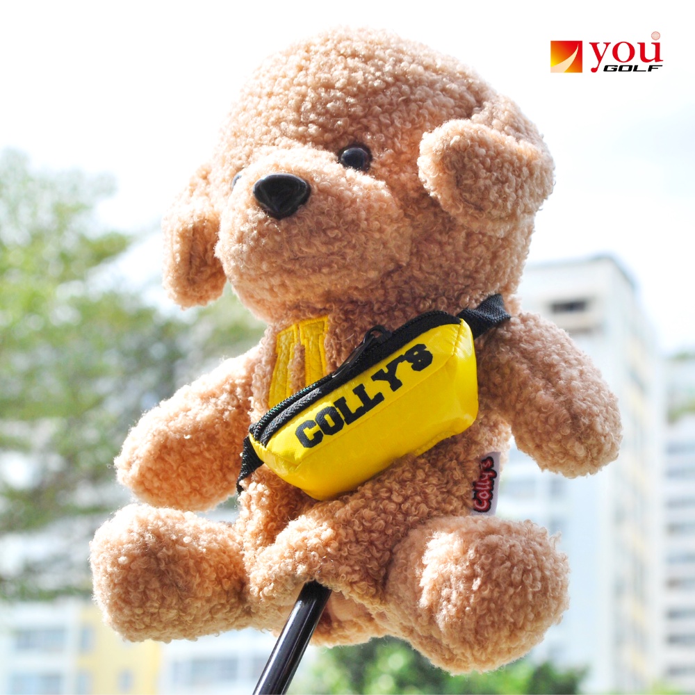 Bọc Đầu Gậy Golf Da Pu Kiểu Thú Bông - Cover Cho Gậy Utility/ Hybird/ Rescue