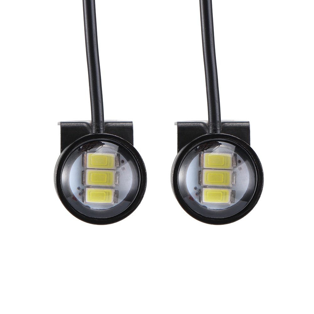 Bộ 2 Đèn Pha LED Phá Sương Mù DRL Chuyên Dụng Cho Xe Mô Tô