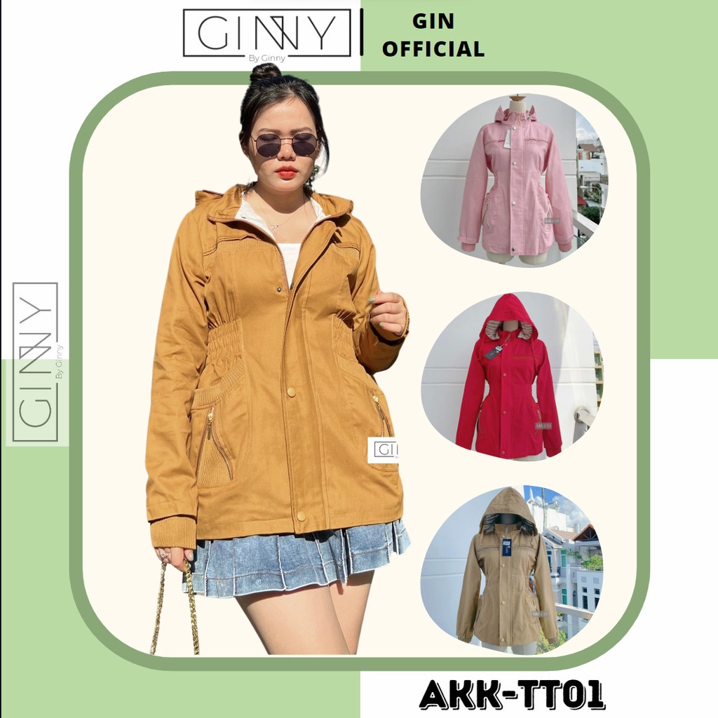 Áo Khoác Kaki Cotton TT01 Chống Nắng Nữ Classic | Màu Cực Đẹp | Form Freesize Thoải Mái | Túi Trong & Ngo