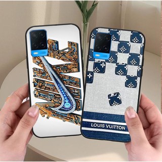 Ốp Oppo A54 4G / A54 5G in hình thương hiệu thời trang thể thao sang trọng
