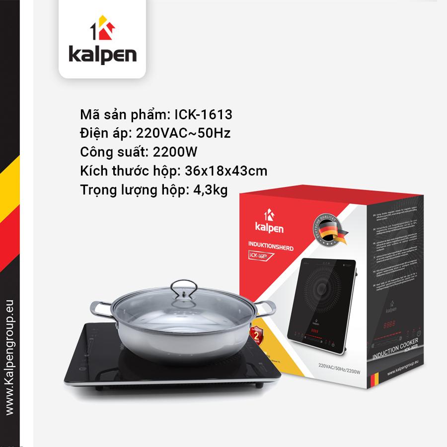 Bếp từ đơn Kalpen ICK-1613 Hàng chính hãng