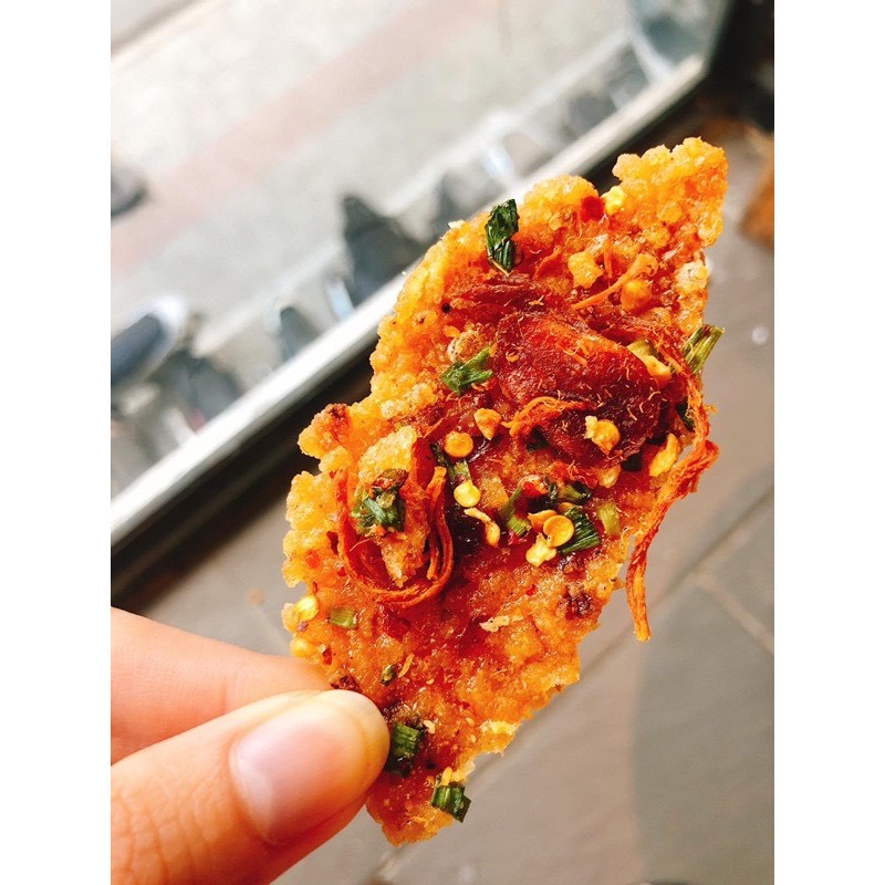 Cơm cháy lắc khô heo Hộp 500gr  TỪ ĐƠN 50K,  Hàng ngon nhà làm