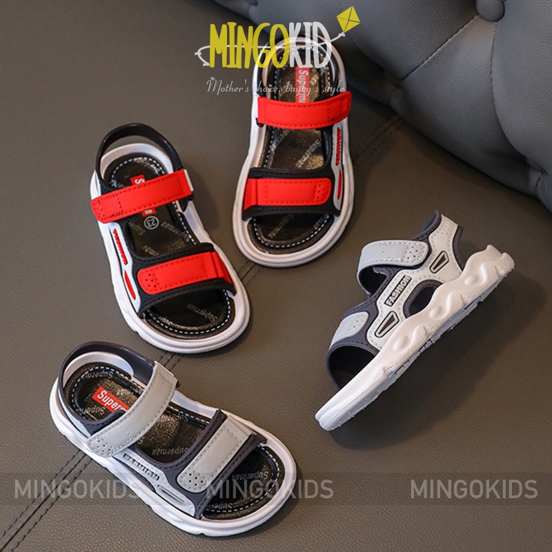 Dép Sandal Đế Mềm Mùa Hè Cho Bé trai chống trượt MG2-19