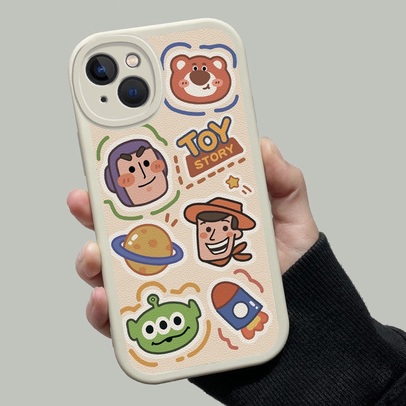 Thời trang Đơn giản Phim hoạt hình Toy Story Bao đựng điện thoại cho OPPO A5s A9 A11X2020 A15 A16 A33 A53 A11 A72 A76 A96 F9 F9pro F11 Chống rơi chống bám vân tay Trọn gói