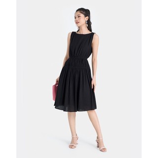 Đầm Midi Thời Trang JUNO Kiểu Dáng Hạ Eo JNDLU022