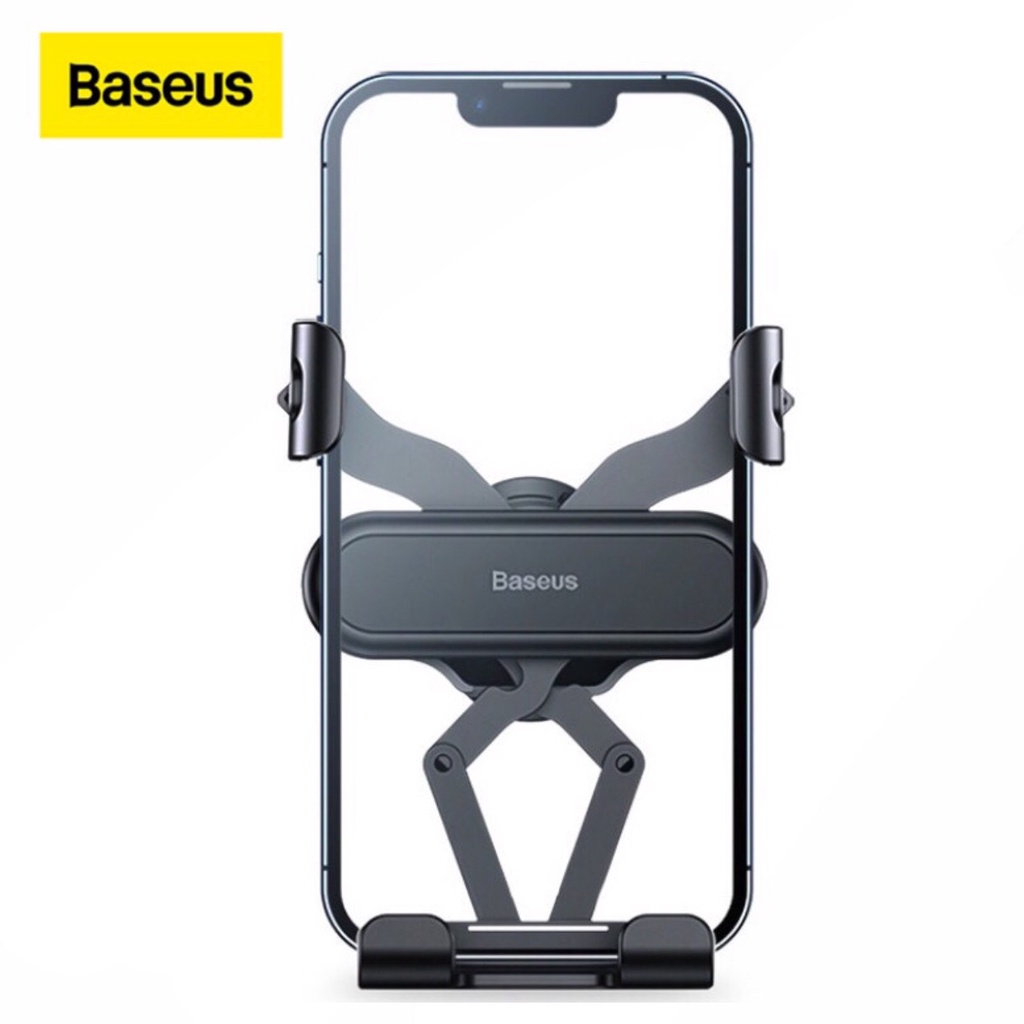 Giá đỡ điện thoại trên oto Baseus kẹp cửa điều hòa tháo nhấc điện thoại chỉ bằng 1 tay tiện dụng đa năng