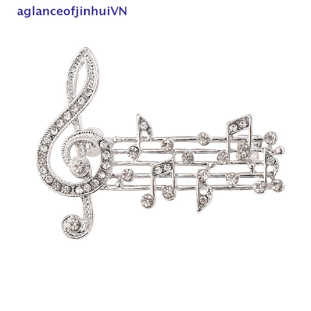 Ghim Cài Áo Hình Nốt Nhạc Chống Chói Cho Nam Nữ