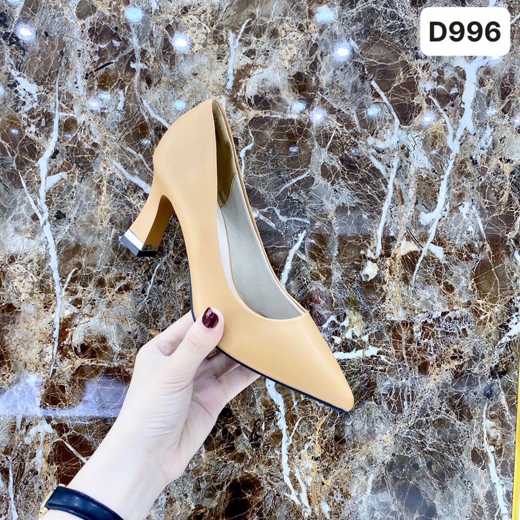 Giày cao gót Mona cao cấp 7cm - D996