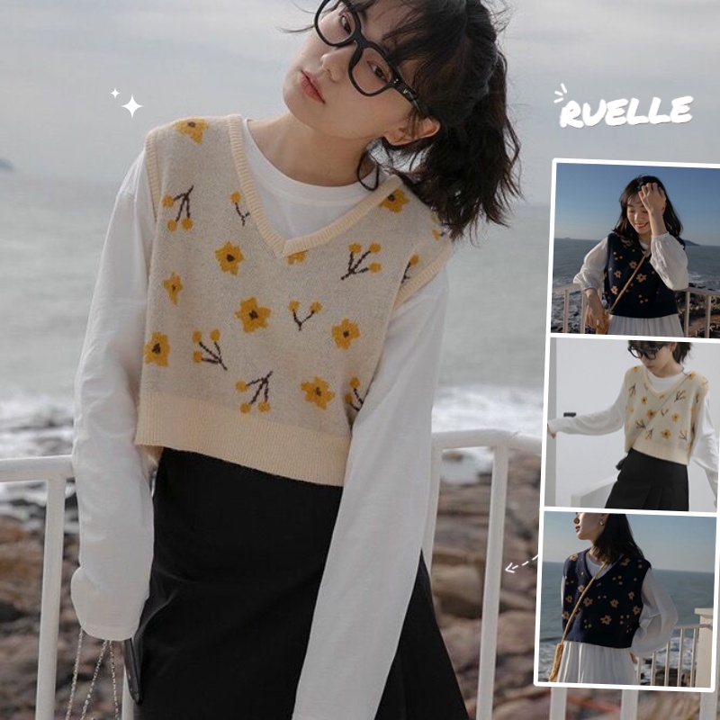 Áo không tay dáng ngắn phong cách Hàn Quốcthời trang đáng yêu cho nữ