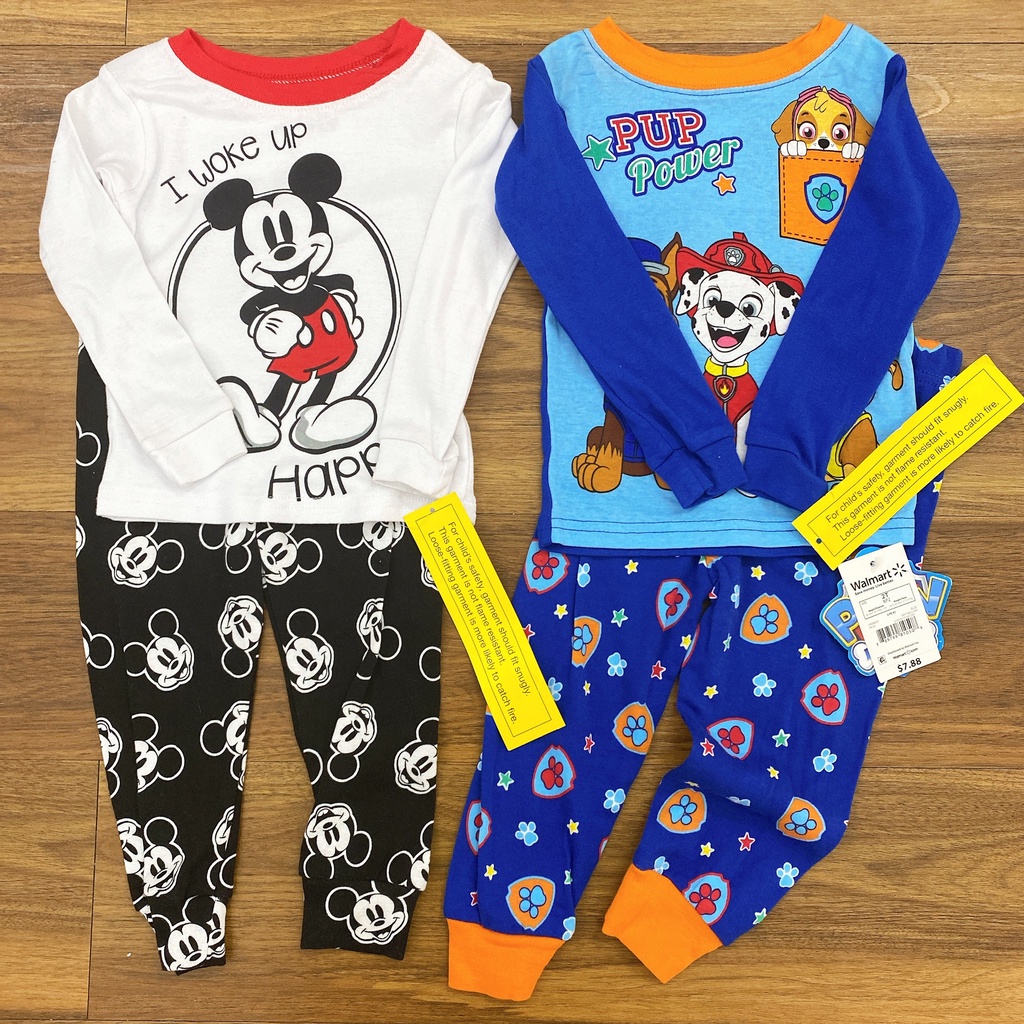 Bộ dài Bigbaby, bộ dài thun disney thun mềm co giản thoải mái nhiều mẫu cho bé 5-13KG