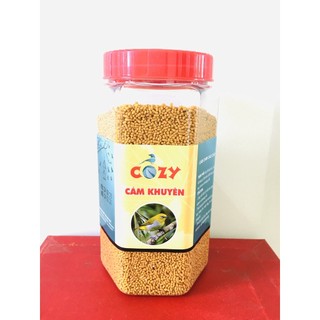 Cám chim vành khuyên Cozy, thức ăn cho chim vành khuyên giúp sắc lông bền đẹp, hót tốt ổn định, căng bền tự nhiên