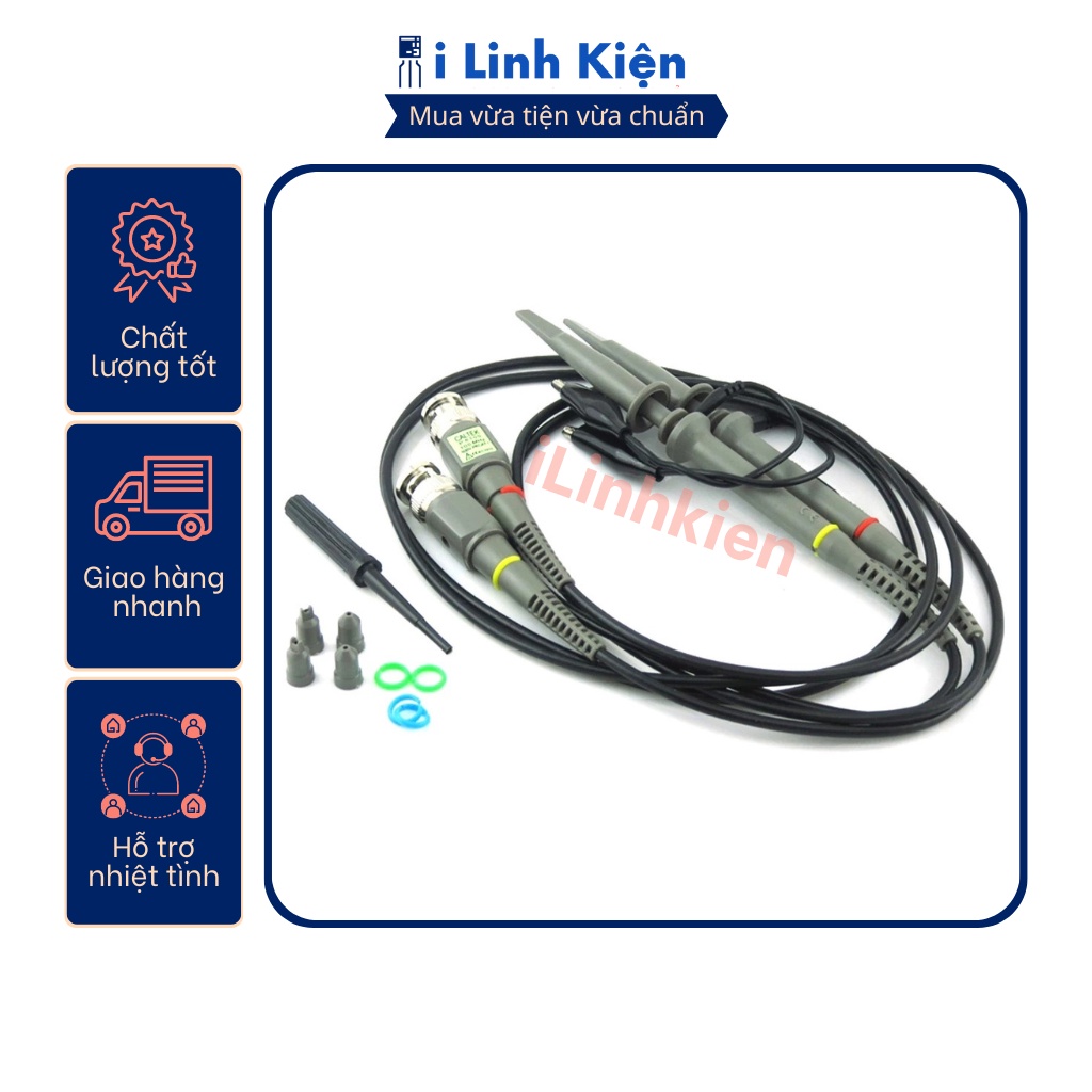 Que đo dây đo máy hiện sóng 100Mhz cao cấp chính hãng độ bền cao.