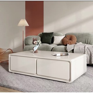 [Shop Gỗ] Bàn sofa 2 hộc kéo 100x50