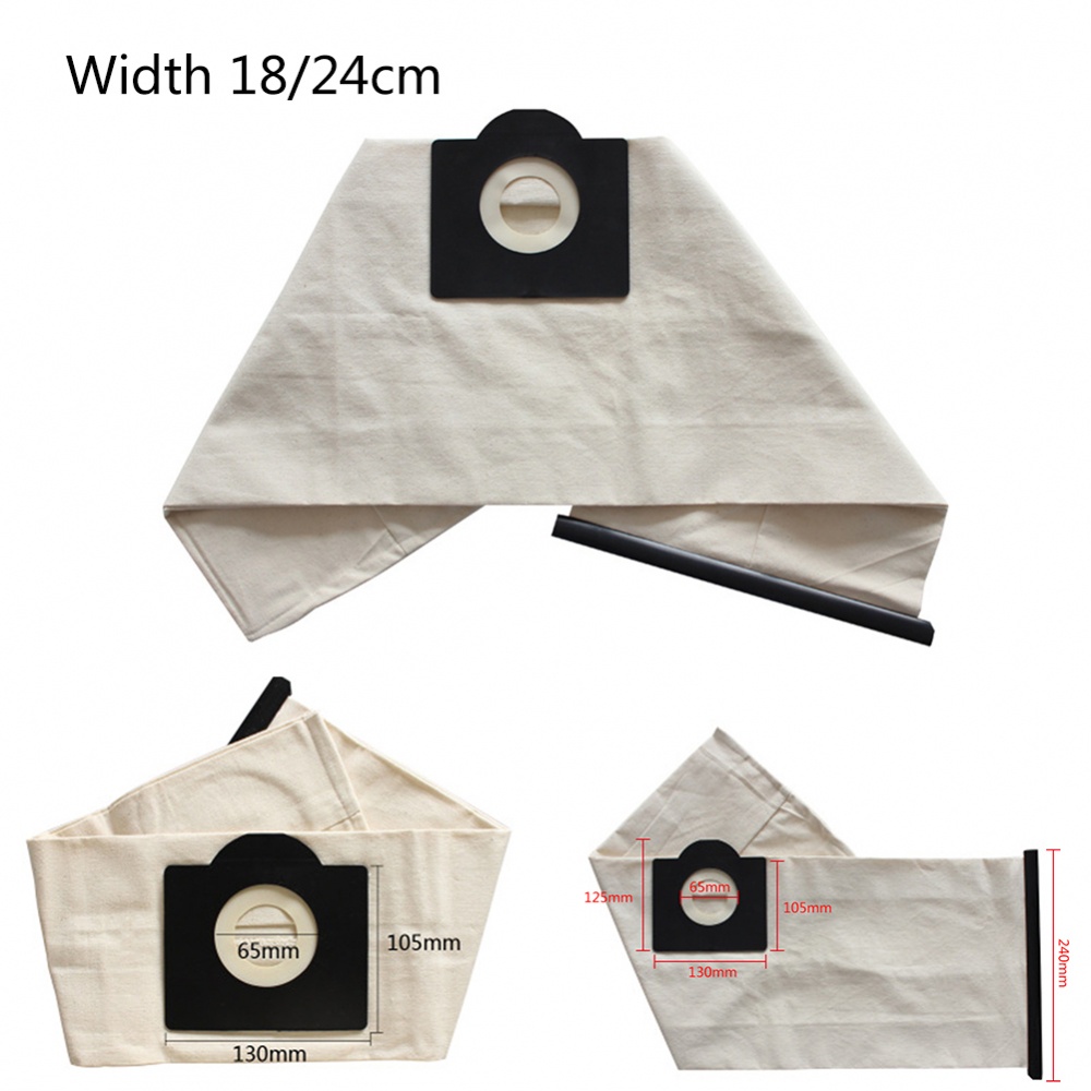 Túi Vải Đựng Bụi Có Thể Giặt Lại Cho Máy Hút Bụi-Karcher WD3 MV3 SE4001 A2299 K2201 F K2150