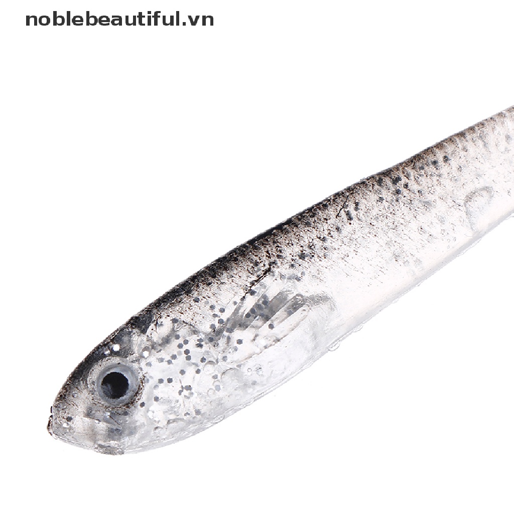 Set 10 Mồi Giả Nhử Cá Mềm 80Mm Bằng Nhựa [VN]